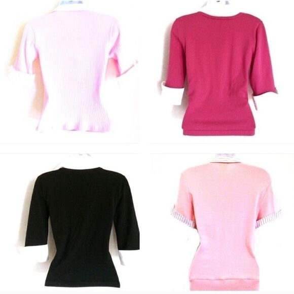 đALLâ4!!!âFauxâCollar andâCuffâShirts!!!âSizeâmedium - Picture 2 of 2